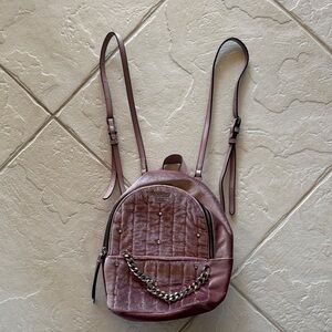 Victoria's Secret Pink Backpack with Chain Accent